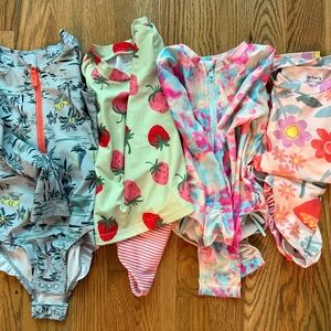 Girls 2T Swimsuits and Pants